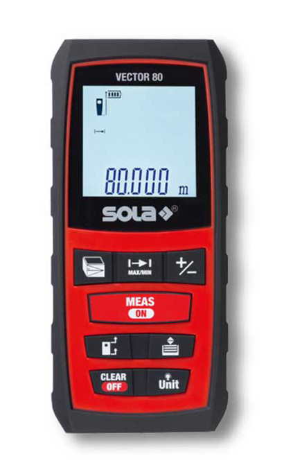 SOLA VECTOR 80 laserový dálkoměr 80m 71021101 Obrázek