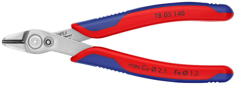 KNIPEX 7803140 kleště štípací boční pro elektroniku 140mm Obrázek