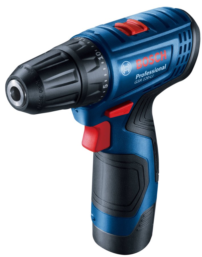 BOSCH GSR 120-LI (2x2Ah) 12V aku vrtací šroubovák Obrázek