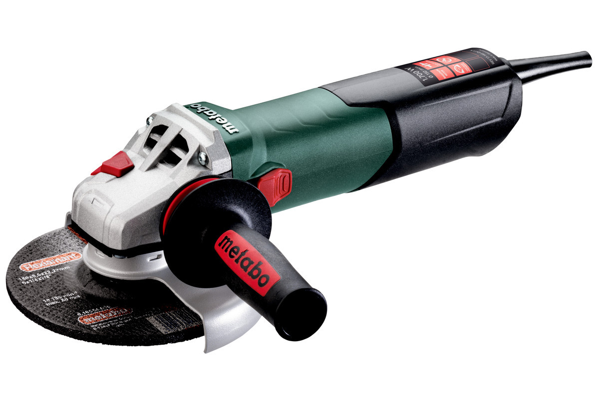 METABO WEV 17-150 Quick 1700W/150mm úhlová bruska s regulací / SoftStart / KickBack Obrázek