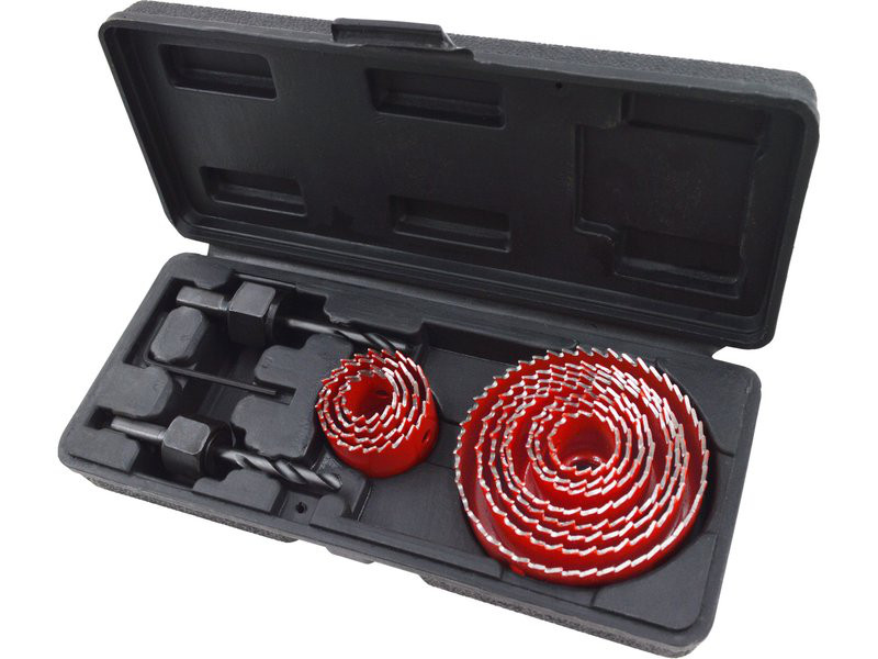 EXTOL PREMIUM 8801606 sada vykružovacích vrtacích korunek 19-76mm 12ks Obrázek