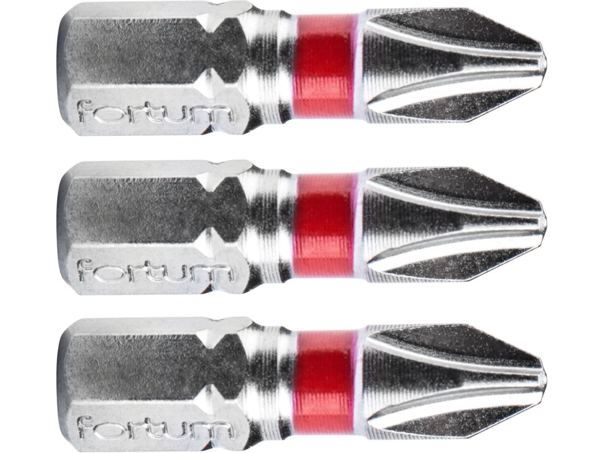 FORTUM-KITO 4741202 bit křížový PH2x25mm 1/4", S2 - 3ks Obrázek