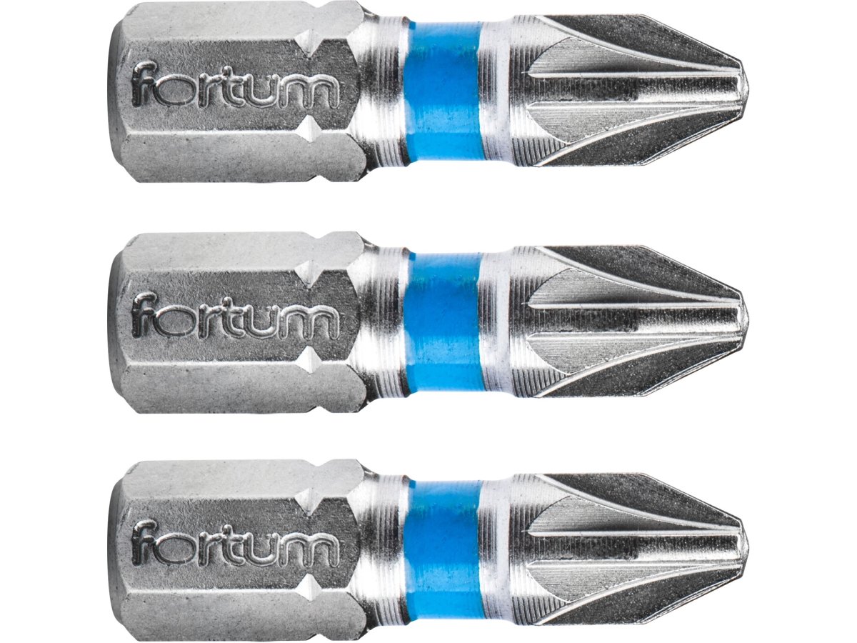 FORTUM-KITO bit PZ2 25mm 3ks S2 4741302 Obrázek