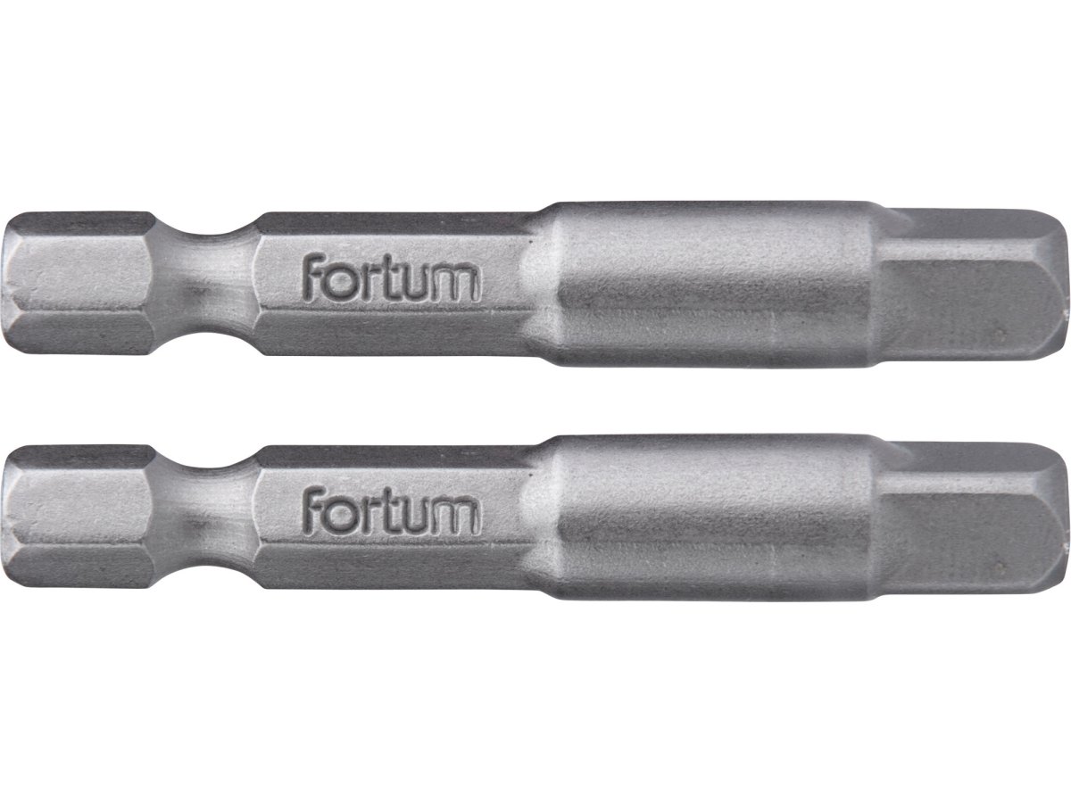 FORTUM 4741523 sada adaptérů 1/4" x 50mm šestihran / čtyřhran, S2, 2ks Obrázek