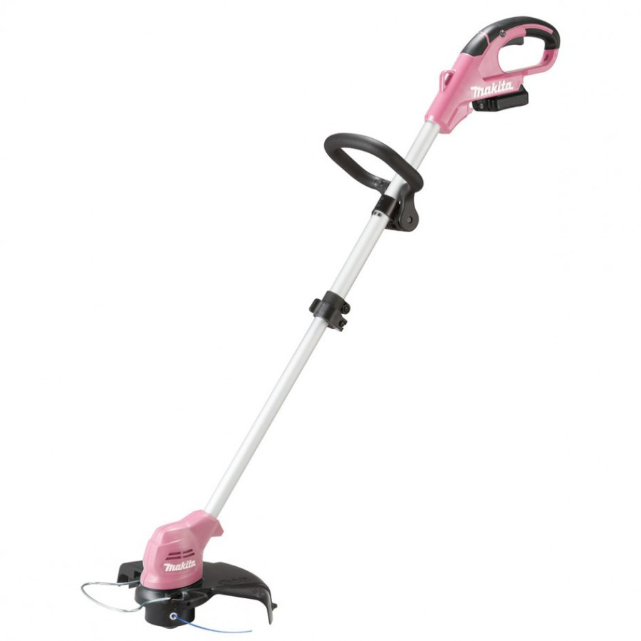 MAKITA UR100DSAP růžový aku vyžínač Lilon 12V 2Ah CXT PINK Obrázek