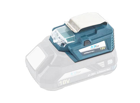 XTline XT102795 USB nabíječka s LED svítidlem Obrázek