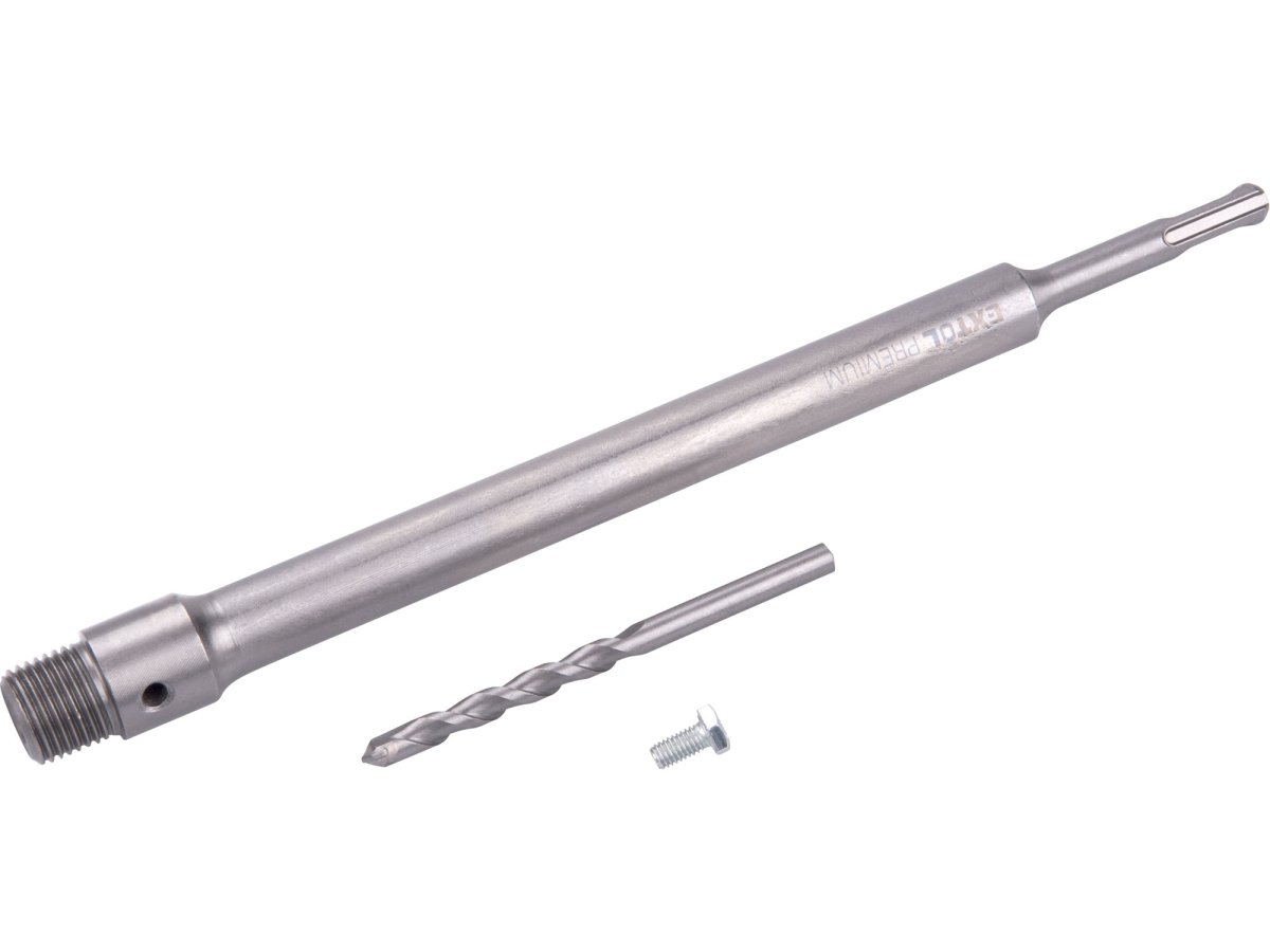 EXTOL PREMIUM 8801949 stopka upínací SDS plus s vodícím vrtákem 300mm M22 Obrázek
