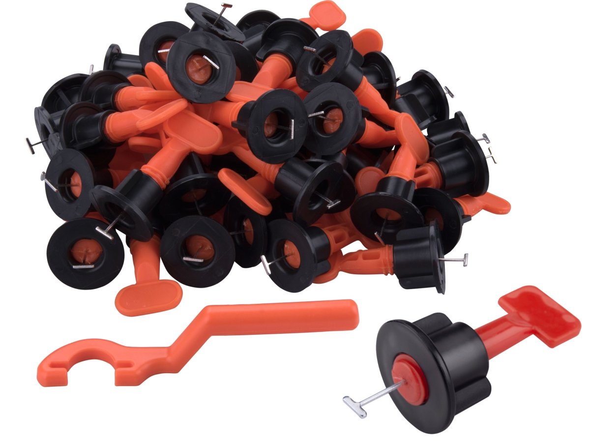 EXTOL PREMIUM 8845010 distanční nivelační klipy opakovaně použitelné, sada 50ks Obrázek