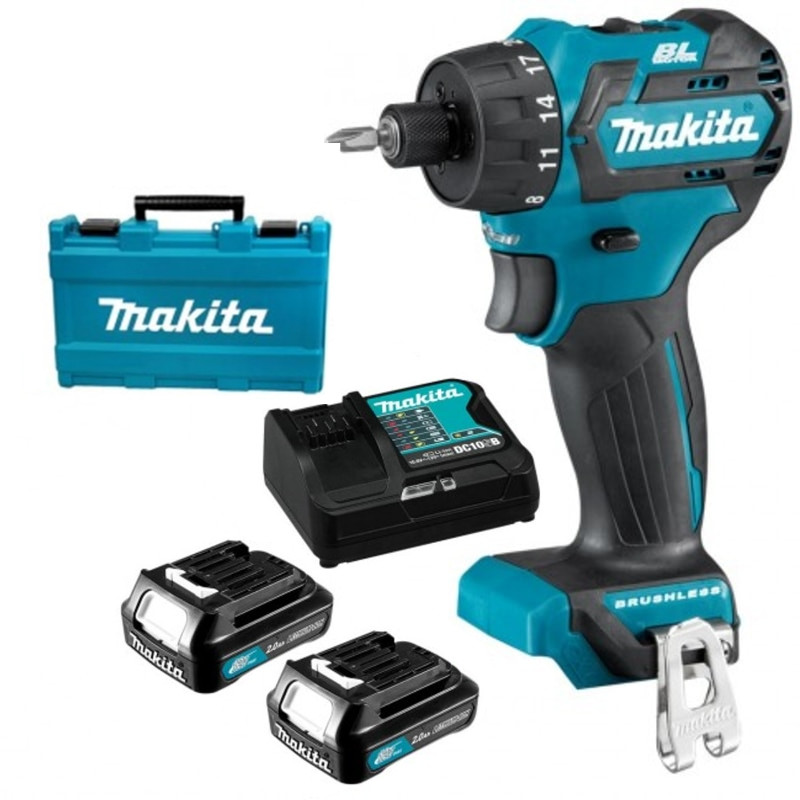 MAKITA DF032DSAE aku bezuhlíkový šroubovák LI-Ion CXT 12V/2,0Ah Obrázek