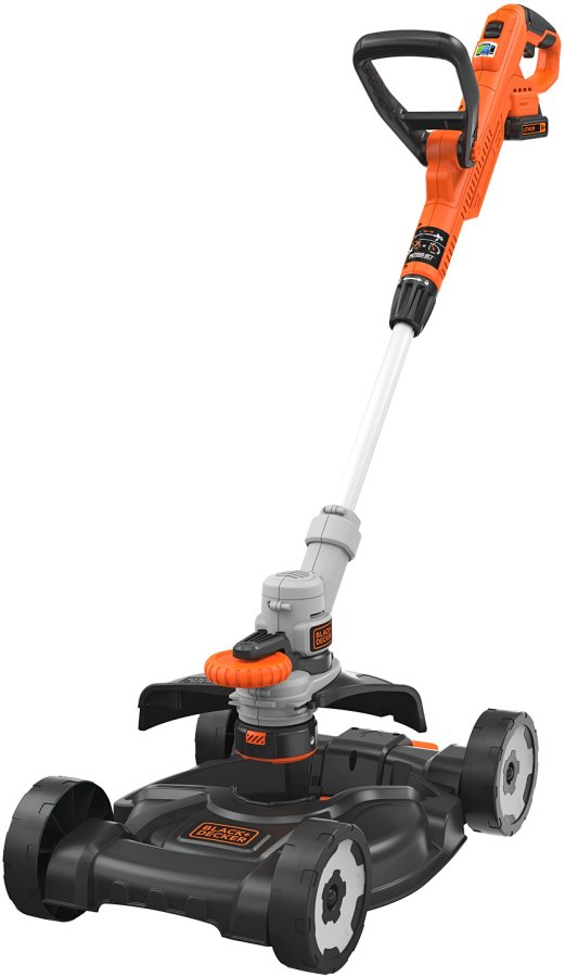 BLACK+DECKER STC1820CM (1x2Ah) aku vyžínač + podvozek CM100 Obrázek