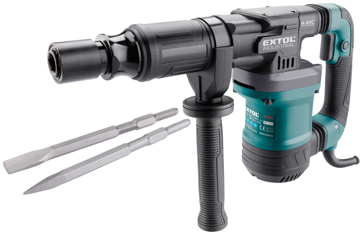 EXTOL INDUSTRIAL 8790300 bourací kladivo HEX 17, 14J Obrázek