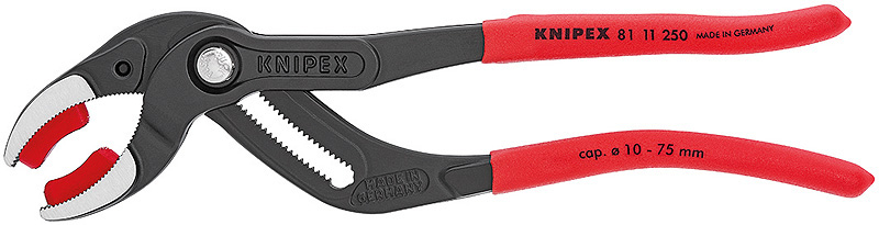 KNIPEX 8111250.09 kleště na plastové trubky a sifony Obrázek