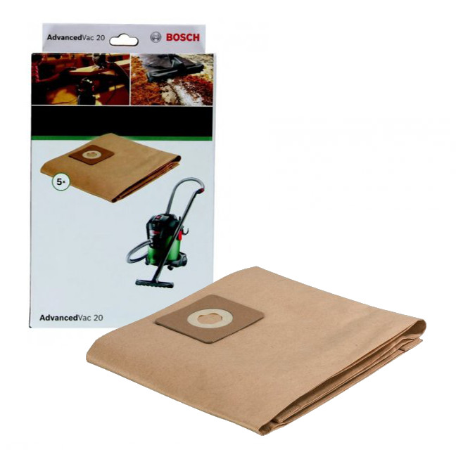 Bosch papírový sáček na prach 5ks Obrázek