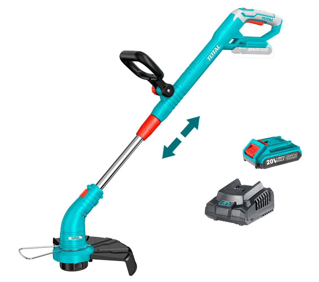 TOTAL TGTLI20301 strunová aku sekačka , 20V LiIon 2Ah, baterie a nabíječka, P20S Obrázek