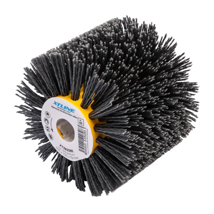 XTLine XT392080 nylonový válec 120x100mm zr. 80 pro satinační brusku XT105350 Obrázek
