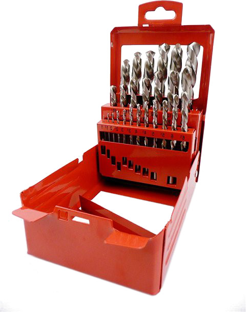 MAKITA P-60523 sada vrtáků do kovu HSS-G 1-13mm (po 0,5mm), 25ks Obrázek