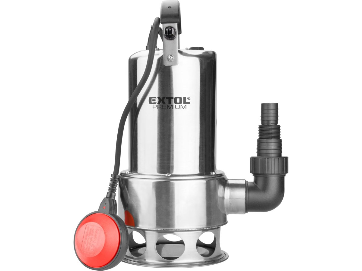 EXTOL PREMIUM 8895016 čerpadlo ponorné kalové, nerezové tělo, 1100W Obrázek