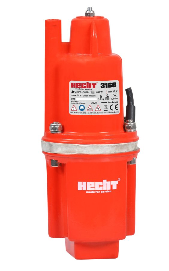 HECHT 3166 čerpadlo ponorné vibrační "Malyš" 600W Obrázek