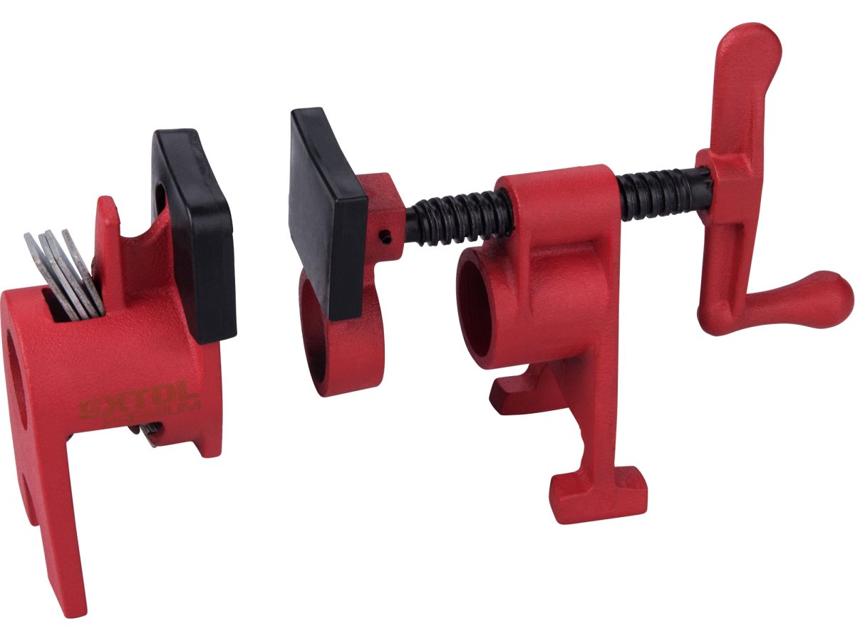 EXTOL PREMIUM 8815403 svěrka trubková nastavitelná 3/4" Obrázek