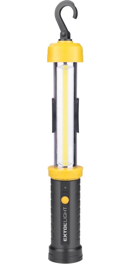 EXTOL LIGHT 43139 aku lampa montážní 350lm, USB nabíjení, COB LED Obrázek