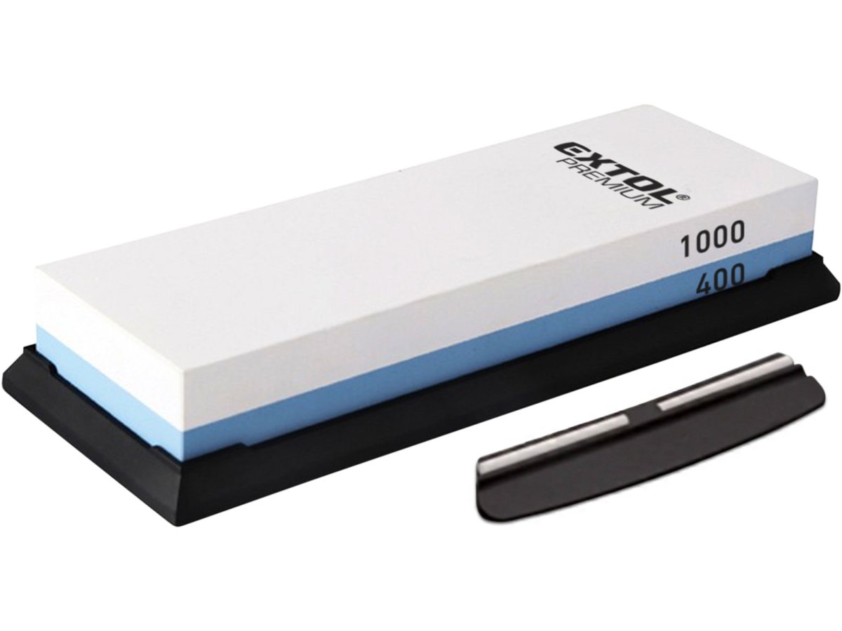 EXTOL PREMIUM 8855401 brusný kámen olejový dvoustranný na nože oboustranný, P400/P1000 Obrázek