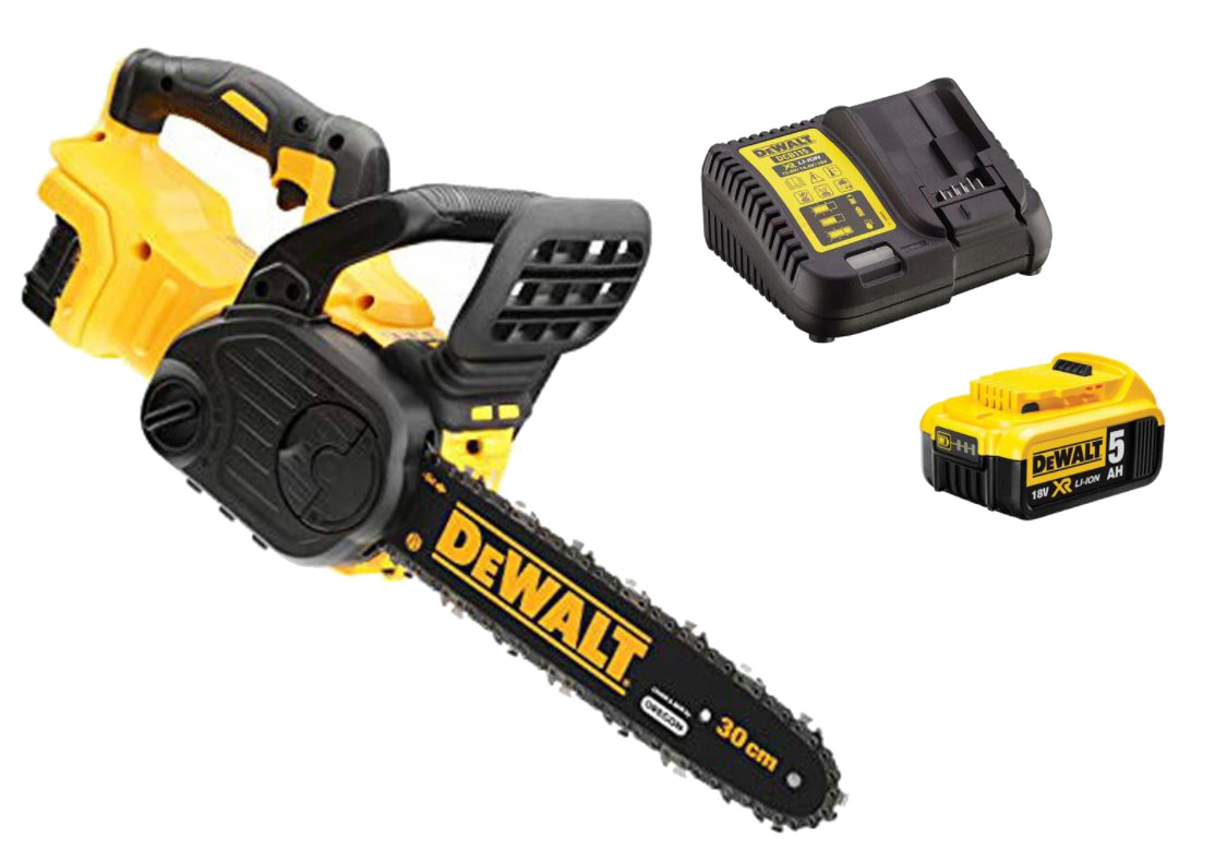 DeWALT DCM565P1 (1x5Ah) aku řetězová pila 18V Obrázek