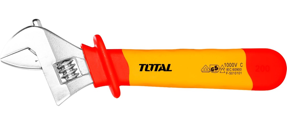 TOTAL THIADW081 elektrikářský klíč nastavitelný izolovaný 200mm, VDE 1000V, industrial Obrázek