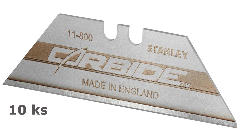 STANLEY Fatmax karbidové pevné čepele 19 mm - 10 ks Obrázek