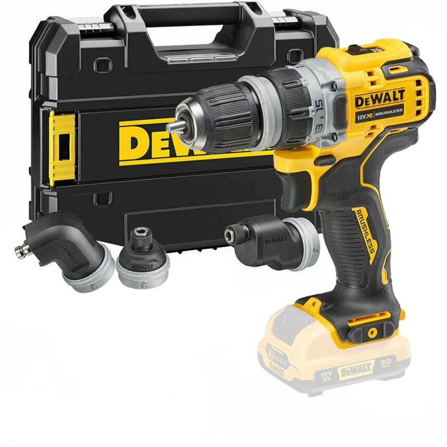 DeWALT DCD703 + Tstak (verze bez aku) 12V aku vrtačka s výměnným sklíčidlem Obrázek