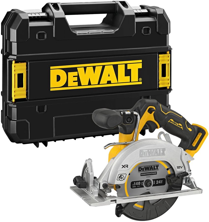 DeWALT DCS512 + Tstak (verze bez aku) 12V aku ruční okružní pila 140mm Obrázek