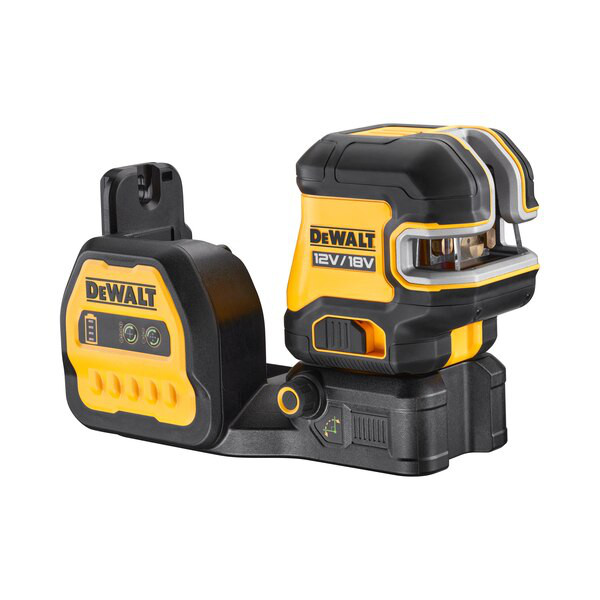 DeWALT DCE825NG18 křížový laser s pěti bodovými paprsky zelený 12/18V v Tstak Obrázek