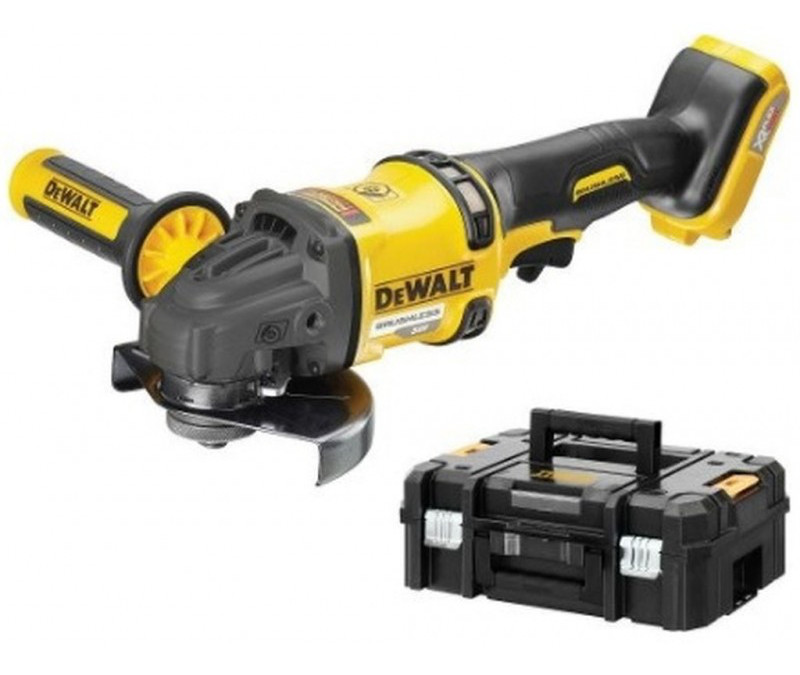 DeWALT DCG418NT aku úhlová bruska 125mm 54V, bez akumulátoru v kufru Tstak Obrázek
