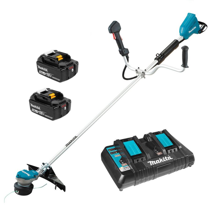 MAKITA DUR368APT2 aku křovinořez Li-ion LXT 2x18V/5,0 Ah Obrázek