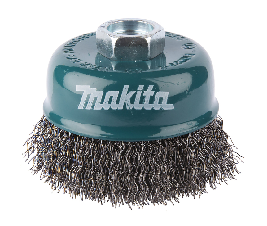 MAKITA D-24094 kartáč drátěný čelní 75mm vlnitý drát 1,3mm M14 Obrázek