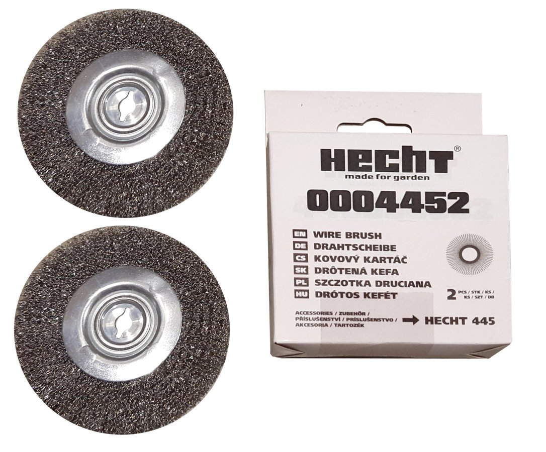 HECHT 0004452 drátkový kartáč (2ks) pro HECHT 445 Obrázek