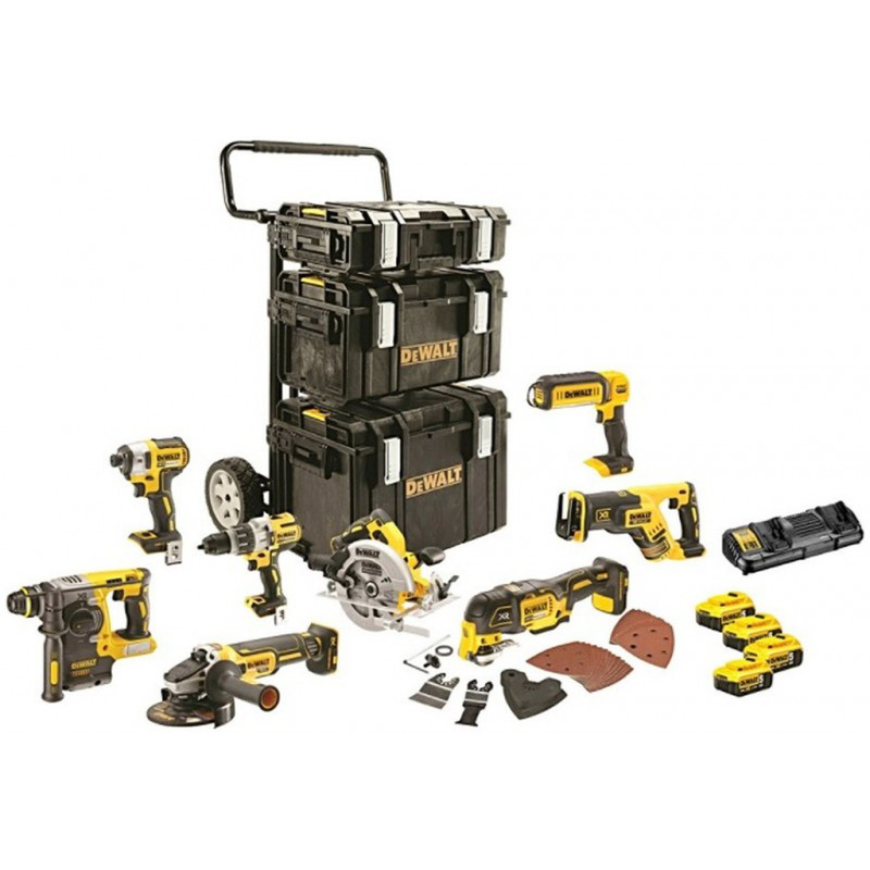 DeWALT DCK853P4 8dílná sada aku nářadí 18V XR Obrázek