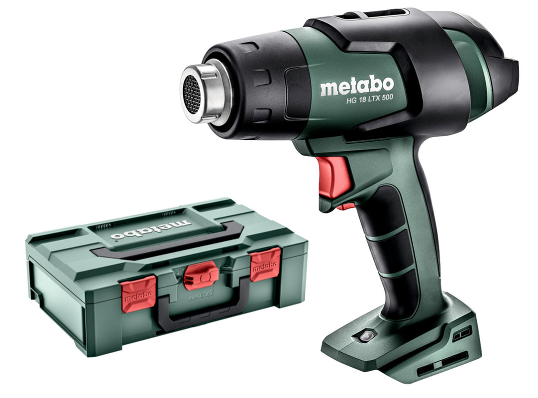 METABO HG 18 LTX 500 + kufr metaBOX 145 L Obrázek