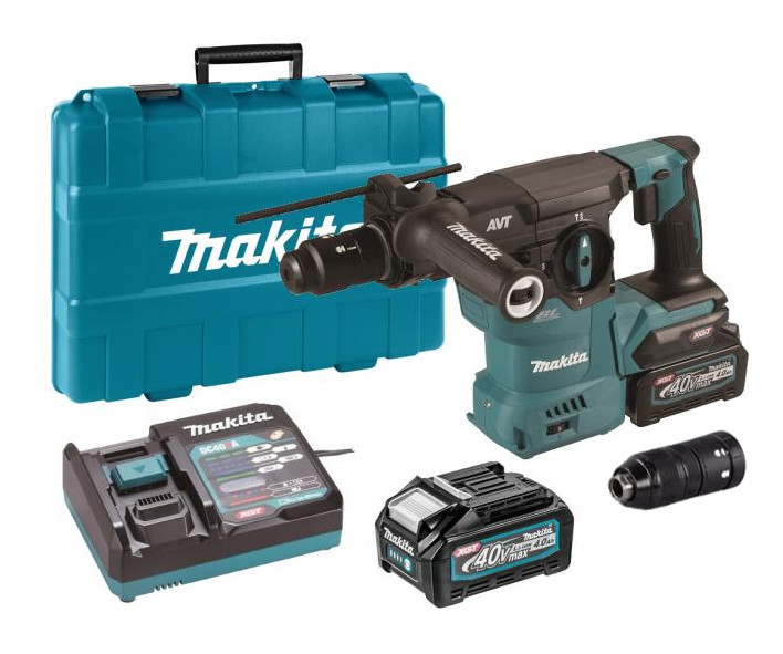 MAKITA HR009GM203 aku kladivo s výměnným sklíčidlem a AWS Li-ion XGT 40V/4,0Ah,kufr Obrázek