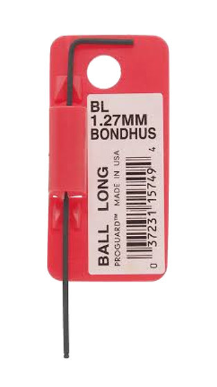 BONDHUS 15749 L-klíč imbus 1,27mm s kuličkou Obrázek