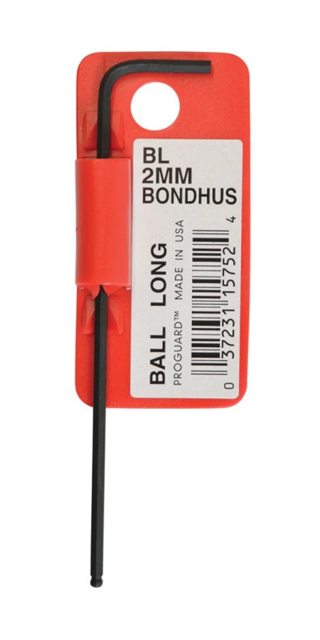BONDHUS 15752 L-klíč imbus 2,0mm s kuličkou Obrázek