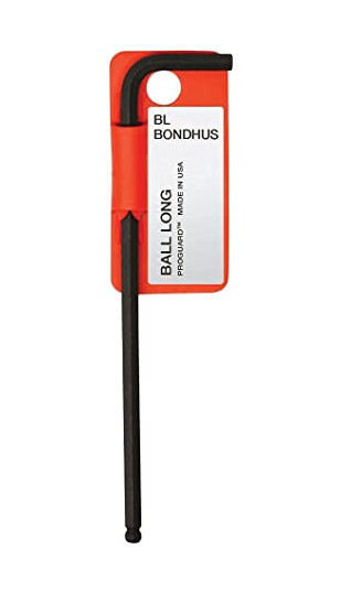 BONDHUS 15758 L-klíč imbus 3,5mm s kuličkou Obrázek