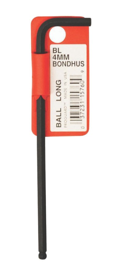 BONDHUS 15760 L-klíč imbus 4,0mm s kuličkou Obrázek