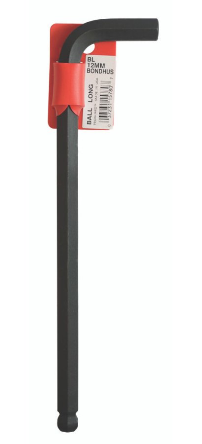 BONDHUS 15780 L-klíč imbus 12,0mm s kuličkou Obrázek