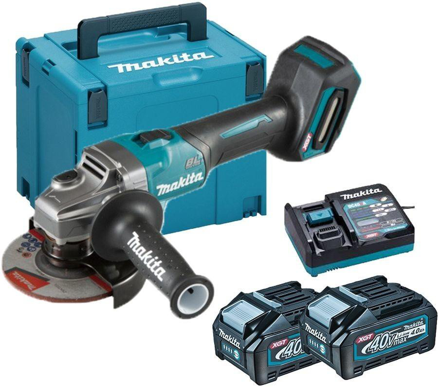 MAKITA GA005GM201 aku úhlová bruska 125mm Li-ion XGT 40V/4,0Ah,Makpac Obrázek