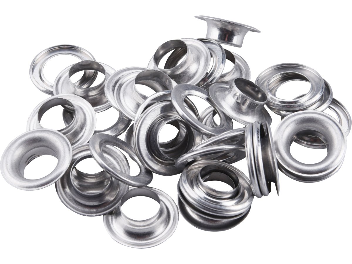 EXTOL PREMIUM oka hliníková pro plachty, průměr 23/12mm - 20ks Obrázek