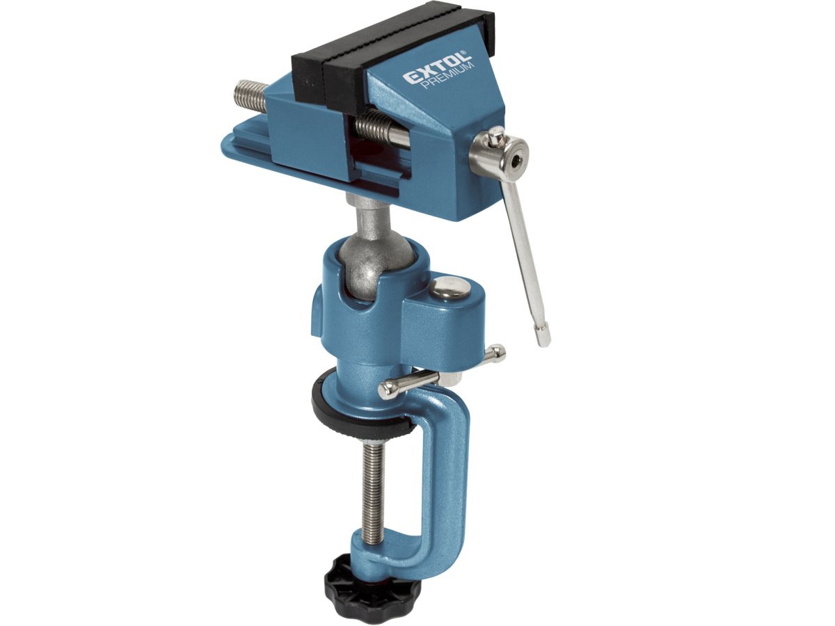 EXTOL PREMIUM 8812607 svěrák na stůl otočný s kloubem, 75mm Obrázek