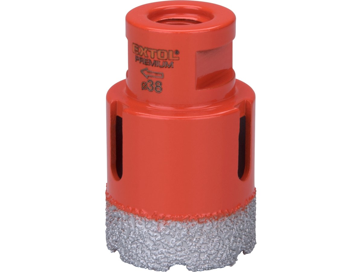 EXTOL PREMIUM 8801869 diamantová vykružovací korunka pr.38mm M14 Obrázek