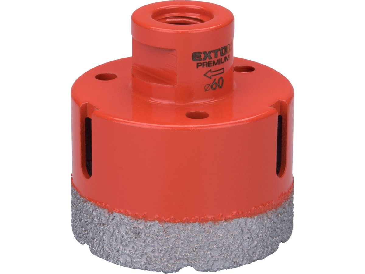 EXTOL PREMIUM 8801875 diamantová vykružovací korunka pr.60mm M14 Obrázek