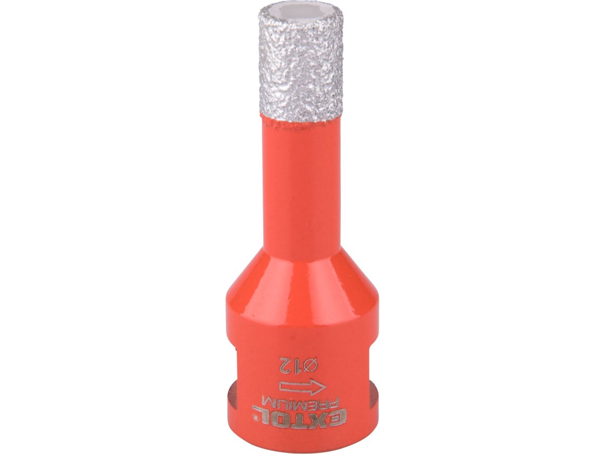 EXTOL PREMIUM 8801862 diamantová vykružovací korunka pr.12mm M14 Obrázek