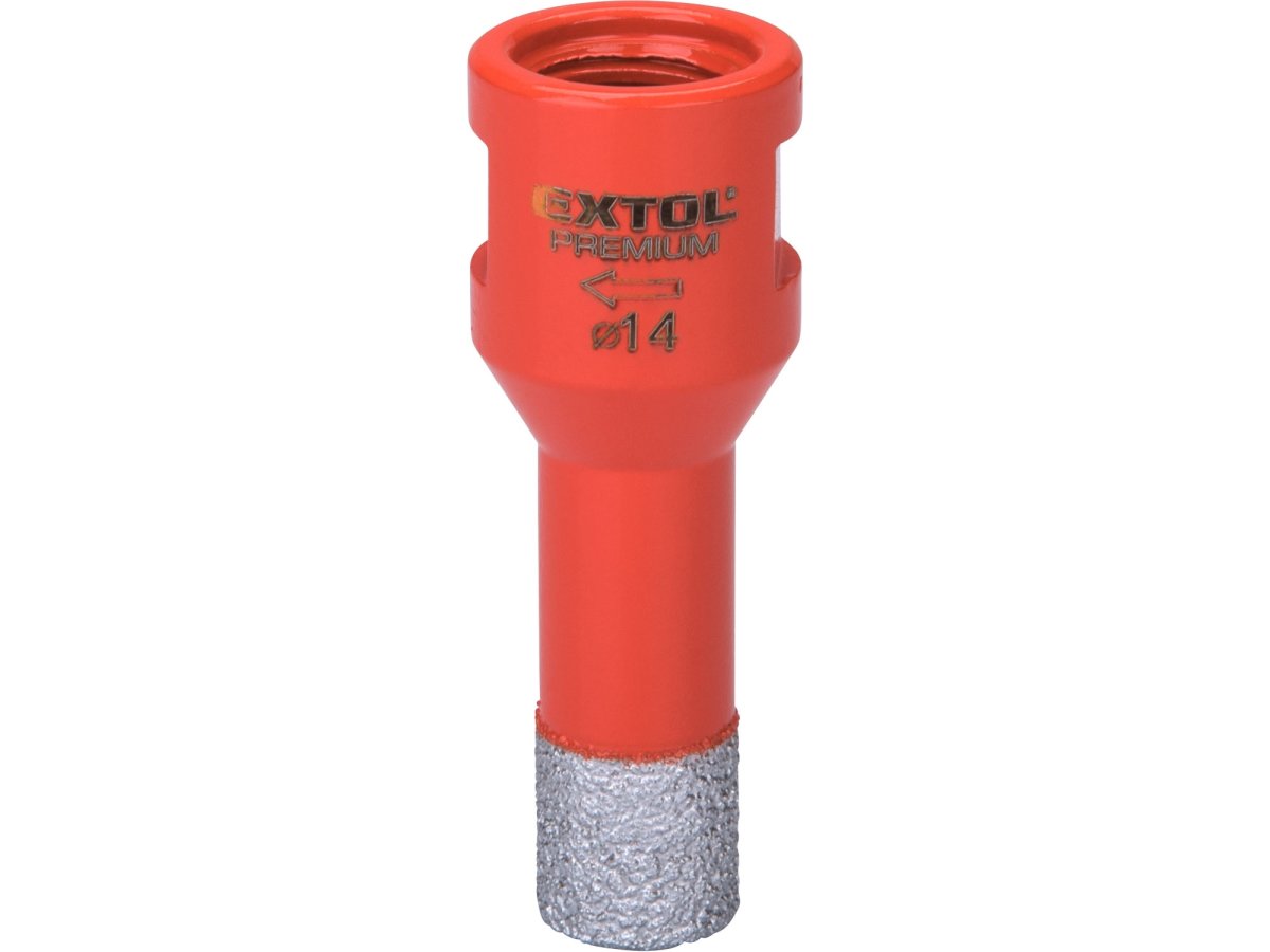 EXTOL PREMIUM 8801863 diamantová vykružovací korunka pr.14mm M14 Obrázek